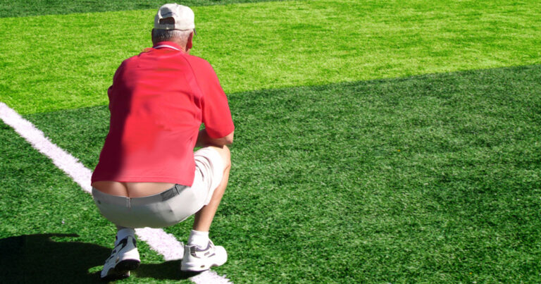 A Return To Normalcy: This P.E. Teacher Has Emailed All Of His Students A Picture Of His Buttcrack Because If This Were A Normal School Year They Would’ve Seen It By Now