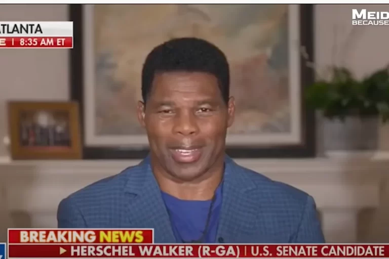 ARE YOU OKAY, HERSCHEL WALKER? DO YOU NEED TO FIND A  POLICE MAN OR A GROWN UP?